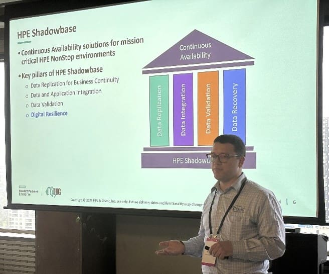 HPE Shadowbase Presents on High Availability and Digital Resilience at OZTUG25